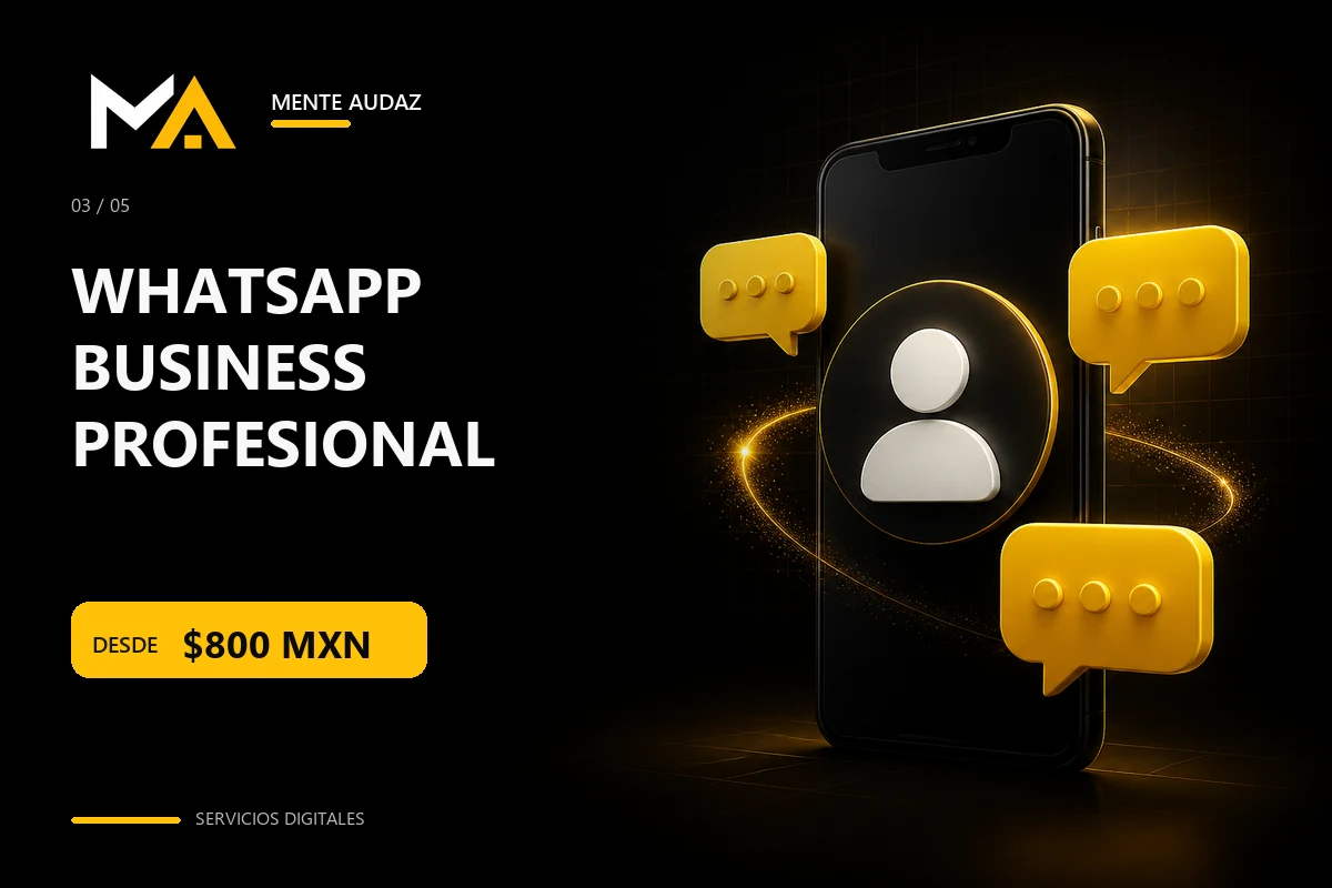WhatsApp Business profesional
