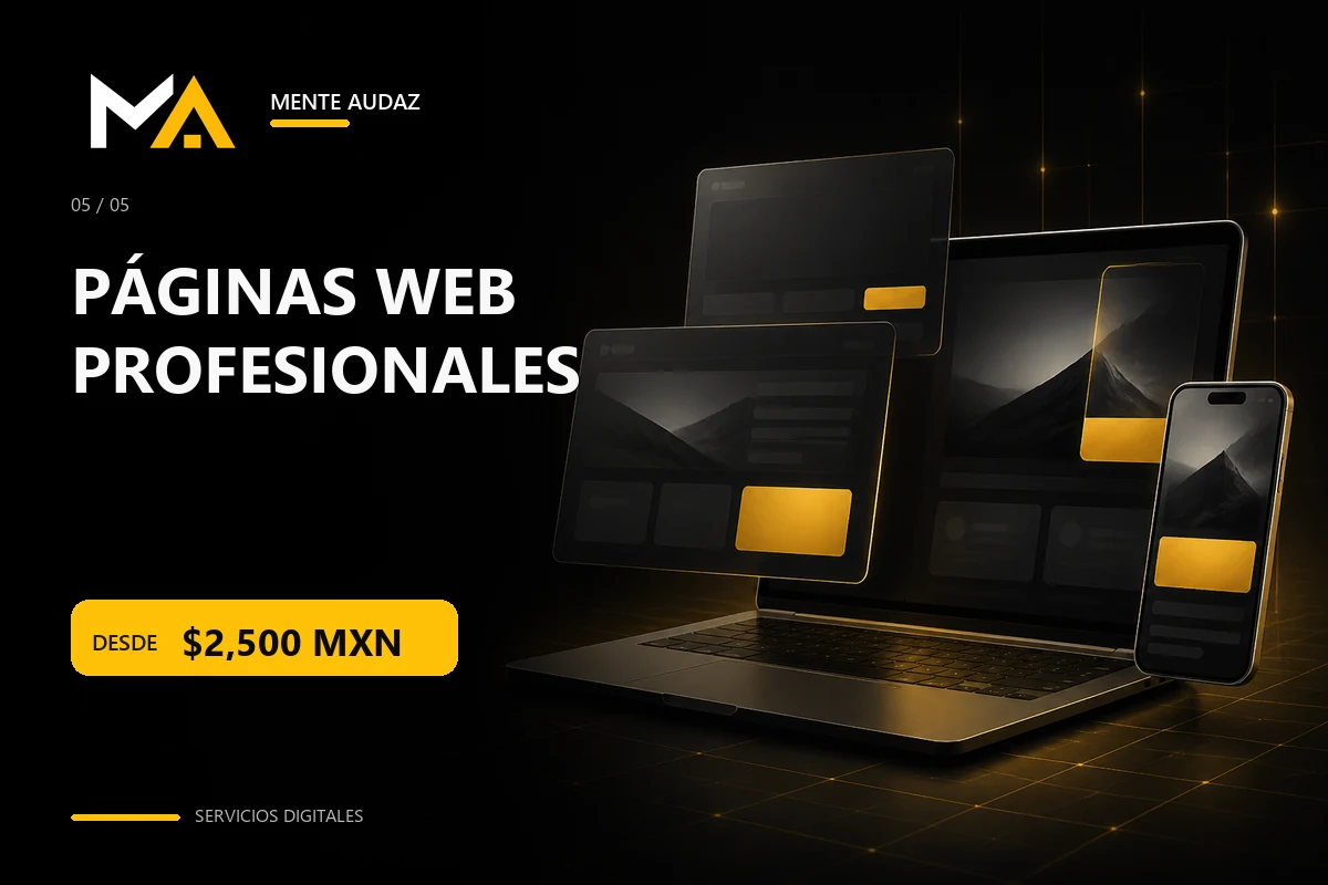 Páginas web profesionales